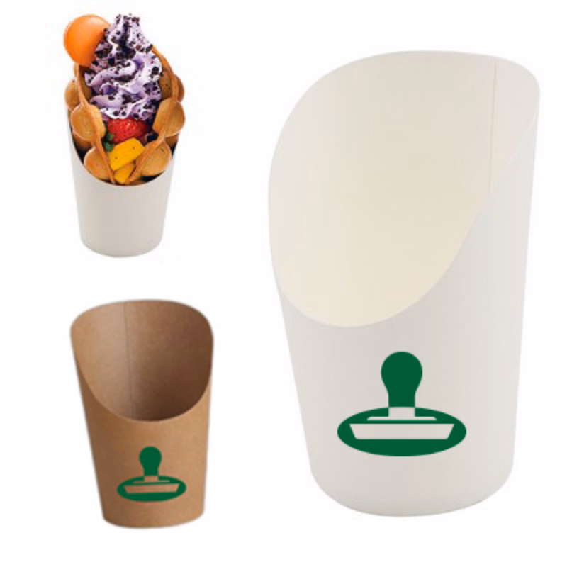 14Oz French Fries Ice Cream Packaging Box