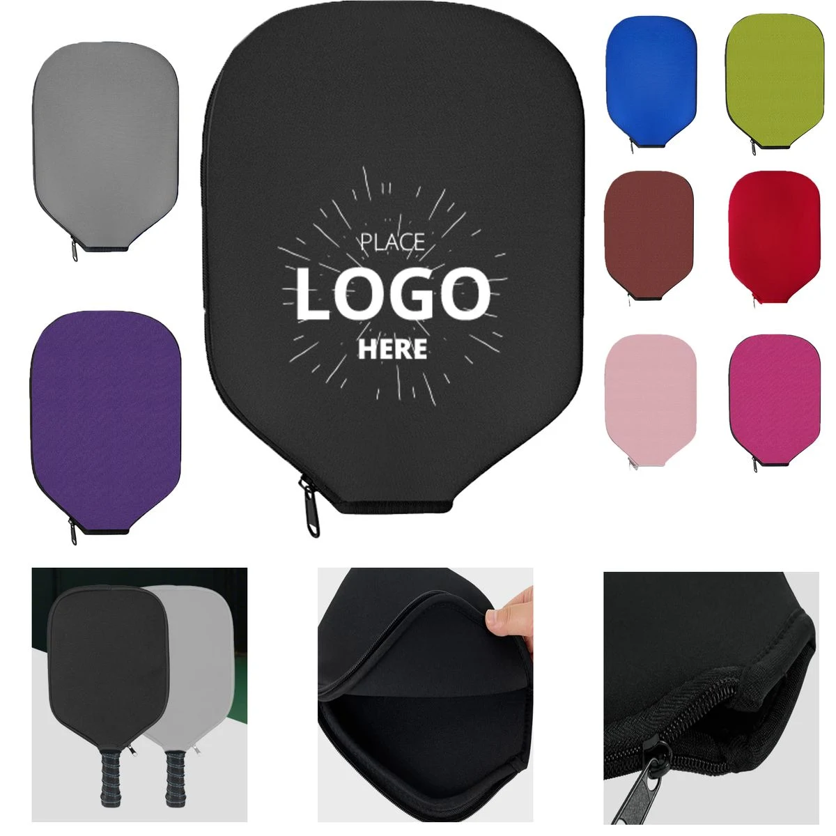 Shock-Absorbent Pickleball Racket Cover 1