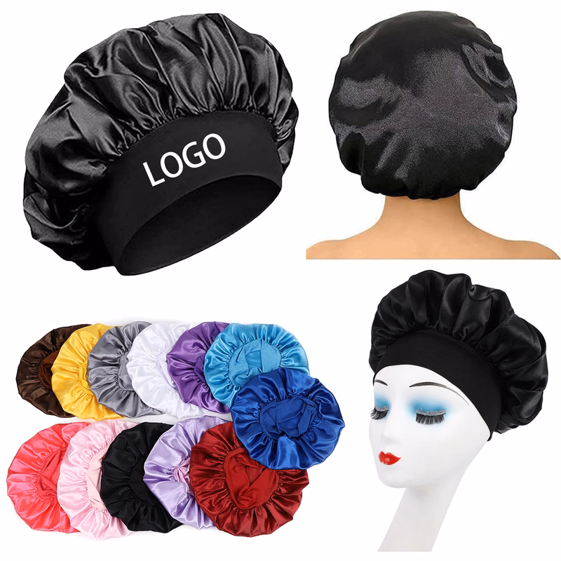 Adjustable Satin Night Cap