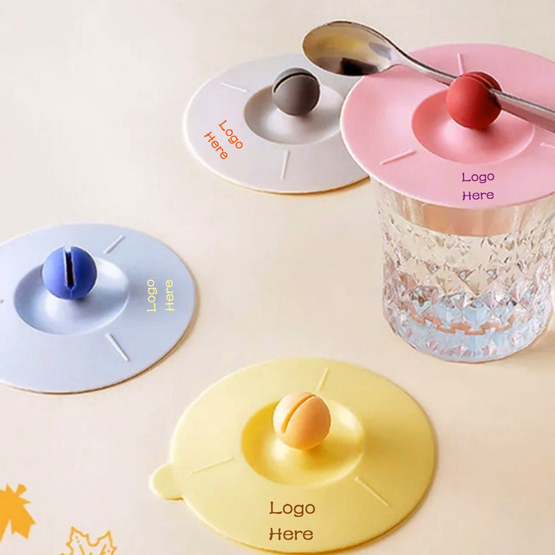 Silicone Drink Cup Lids For Coffee Cup Beer Mug Wine Glass