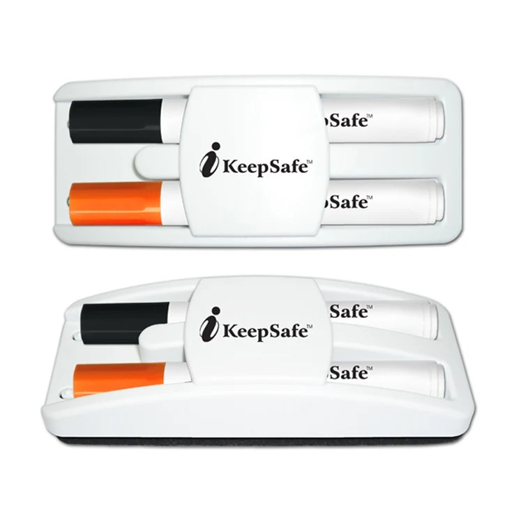 Dry Erase Gear Dry Erase Marker & Eraser Set - Black & Orange 1