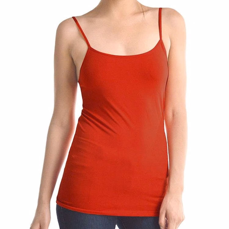 Women's Camisoles - Red Poly One Size Fits Most