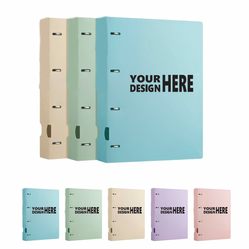 Customize A4 Storage Loose Leaf Folder