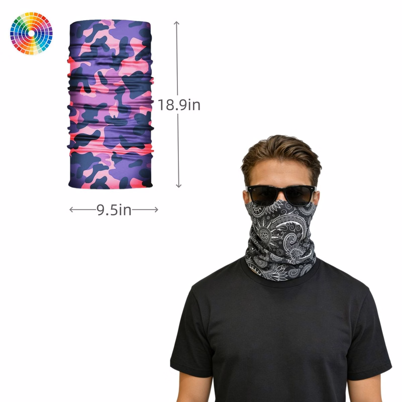Customizable Multi-Functional Seamless Bandanas