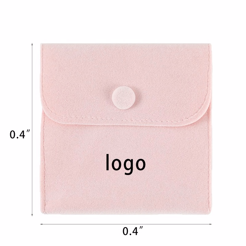 Double-sided flannel can be used to put jewelry in a snap bag