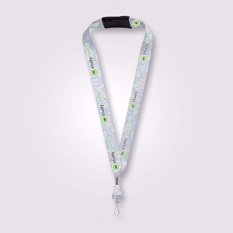 Orris rPET J Hook Breakaway Lanyard - 36" x 1"