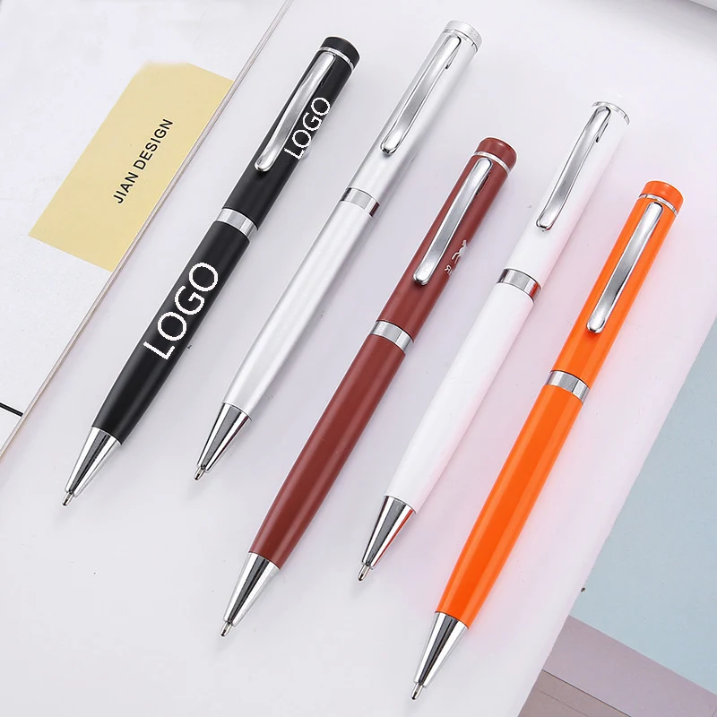 Metal Twist Ball Point Pen 1
