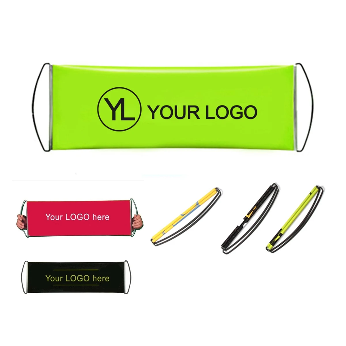 Hand Held Rolling Banner 1