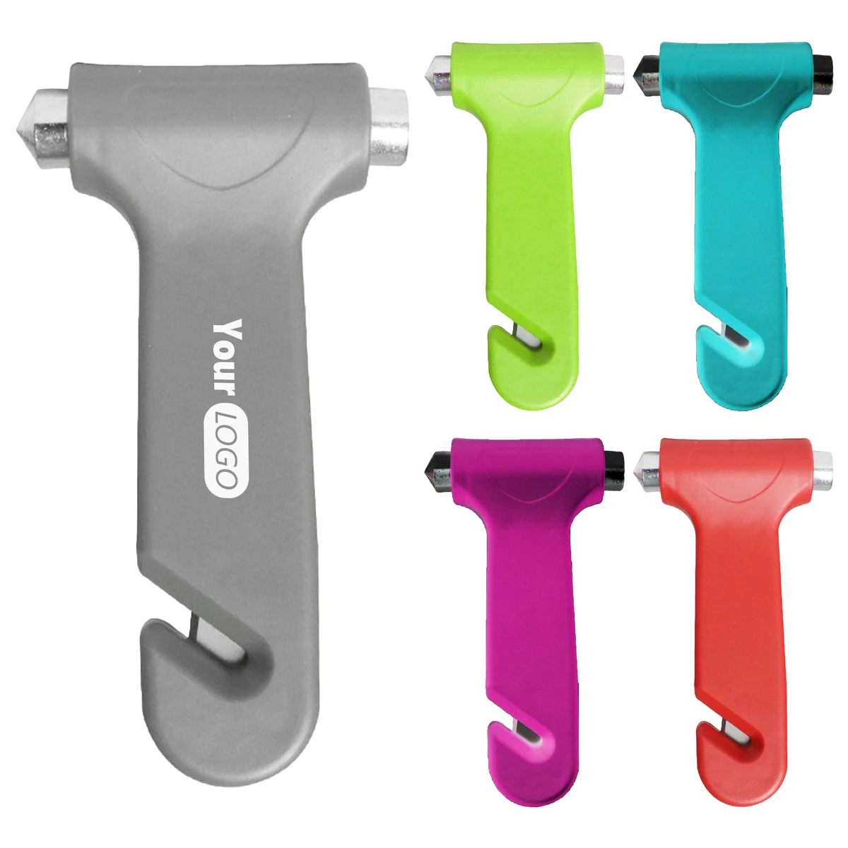 Blend Compact Car Safety Hammer With Logo Option 1