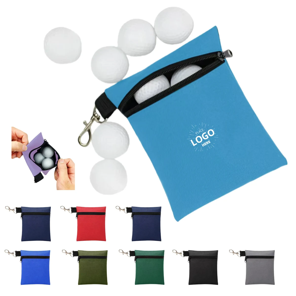 Cleaner Pouch Golf Ball 1