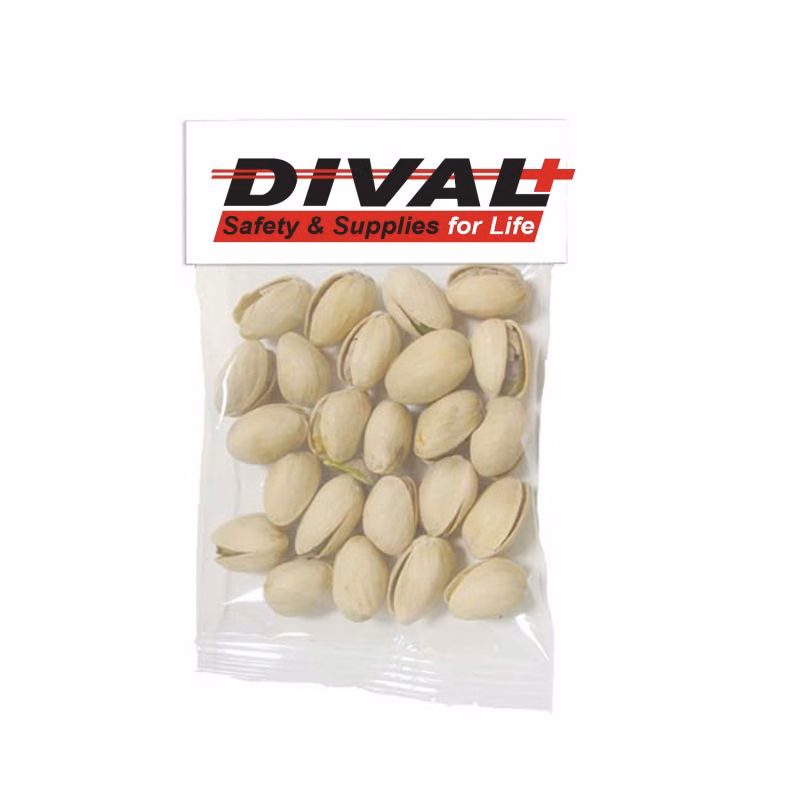 Small Header Bags - Jumbo Salted Pistachios