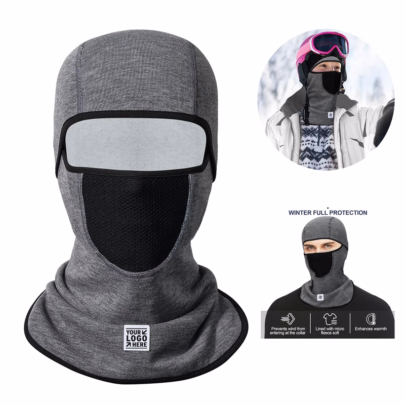 Men Women Cold Weather Balaclava Ski Winter Fleece Full Face Mask
