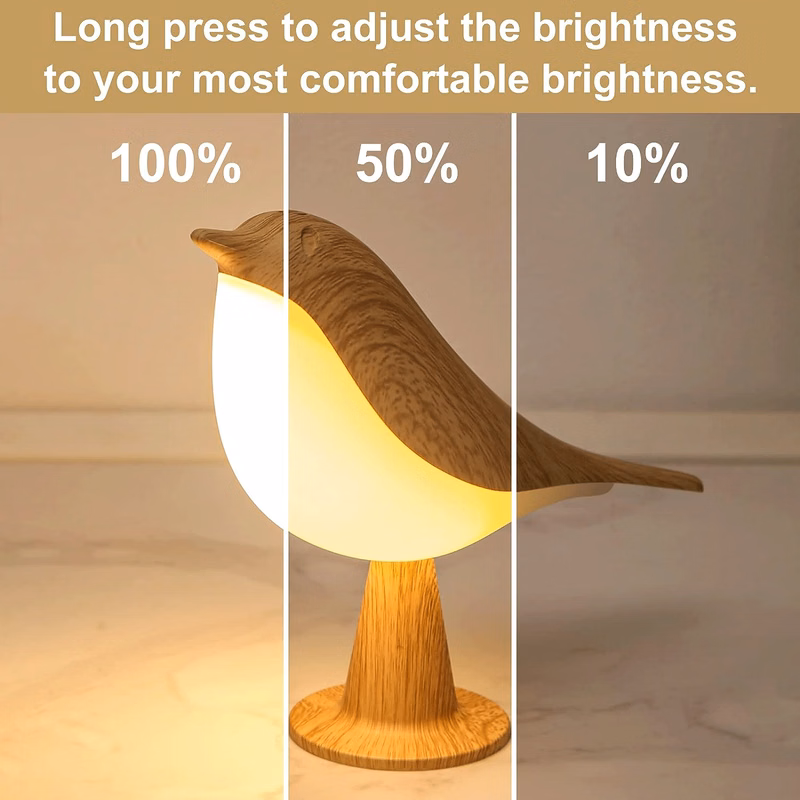 bedrooms decoration baby room adjustable Bird Touch Light