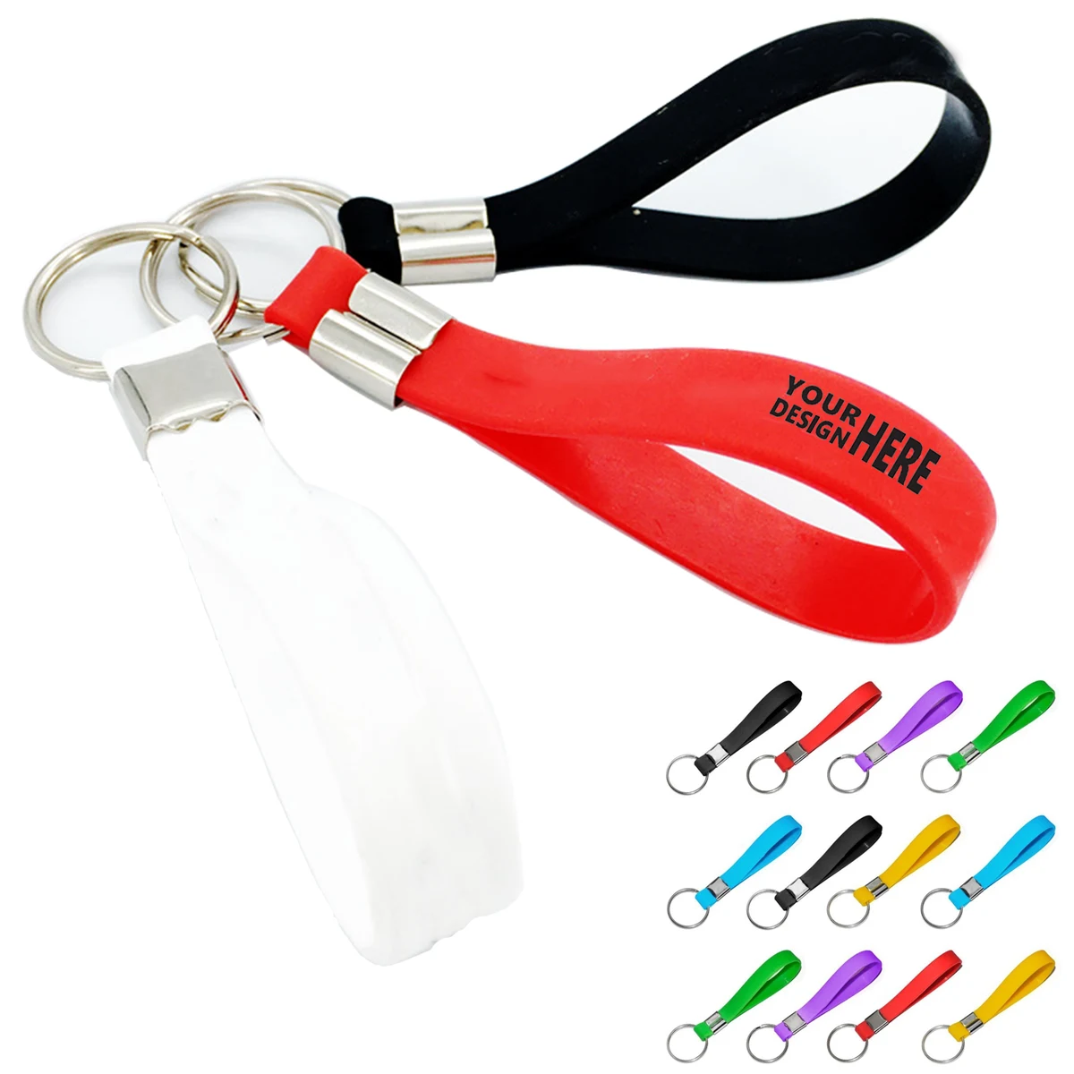 Silicone Wristband Key Holder 1