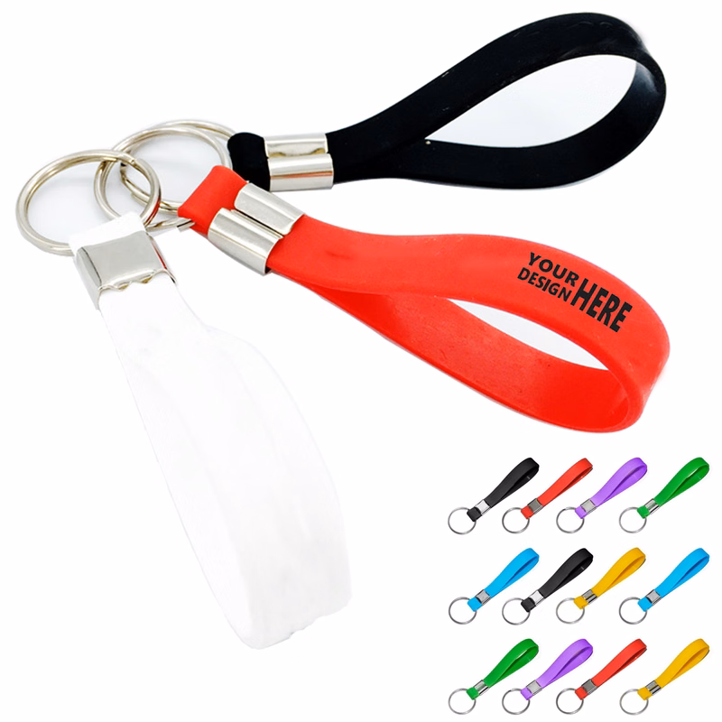 Silicone Wristband Key Holder