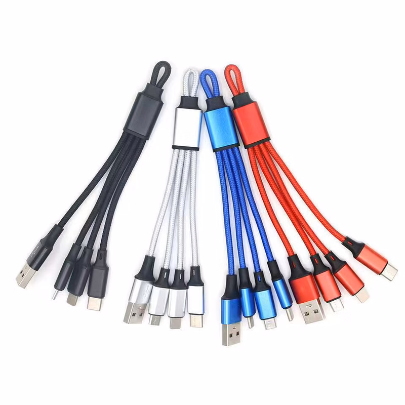 Keychain 3 in 1 Charging Cable