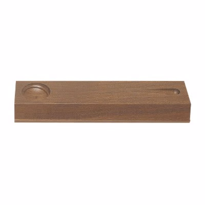 11 1/4" x 3" Walnut X 1" Genuine Gavel Presentation Block for 10" Gavel