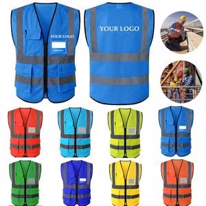 120gsm Mesh Polyester Construction Safety Reflective Vest