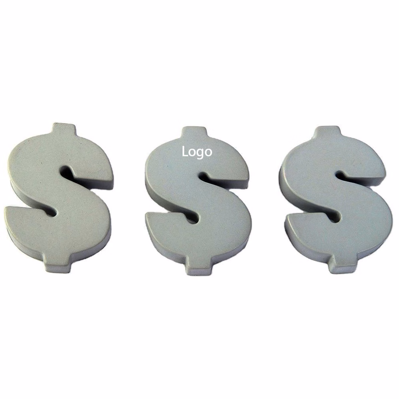 Dollar Sign Shape Squeeze Toy Stress Reliever