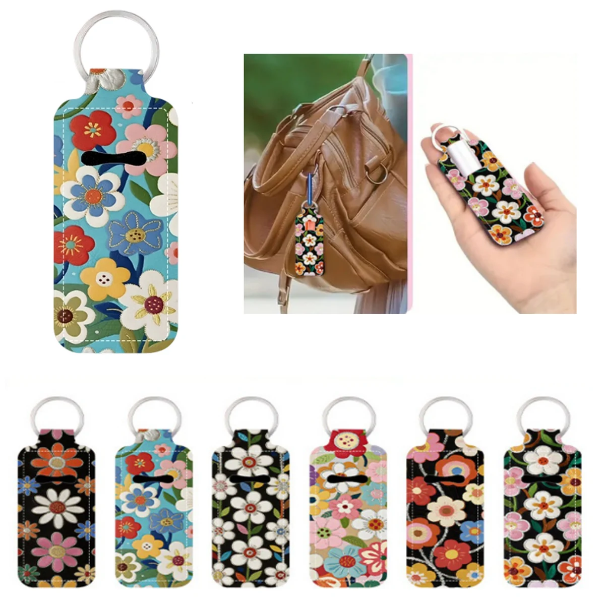 Portable Lip Balm Pouch Key Tag 1