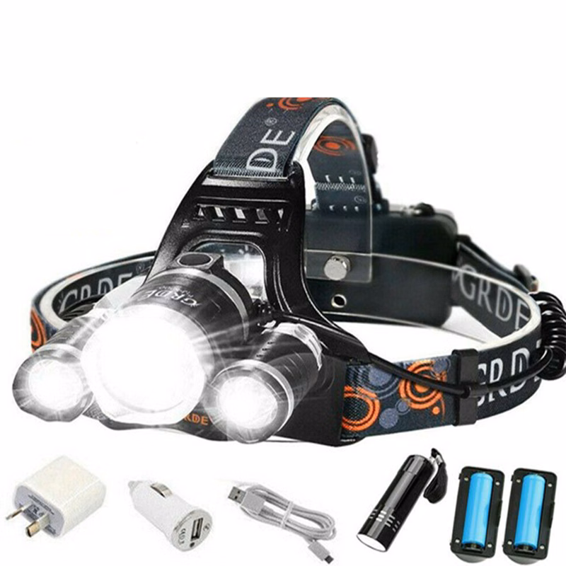 USB Rechargeable Headlamp