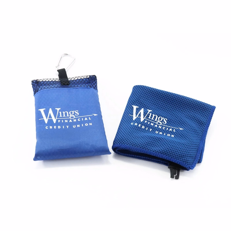 Quick Dry Cooling Towel w/Pouch