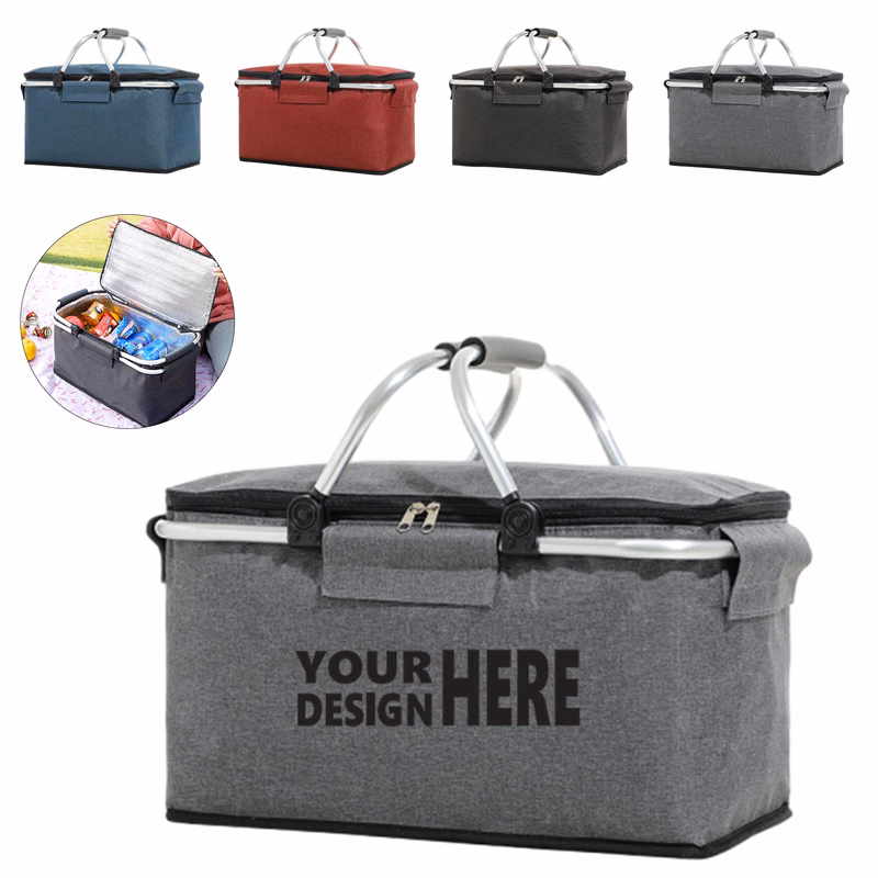 Spring Outdoor Insulated Picnic Basket