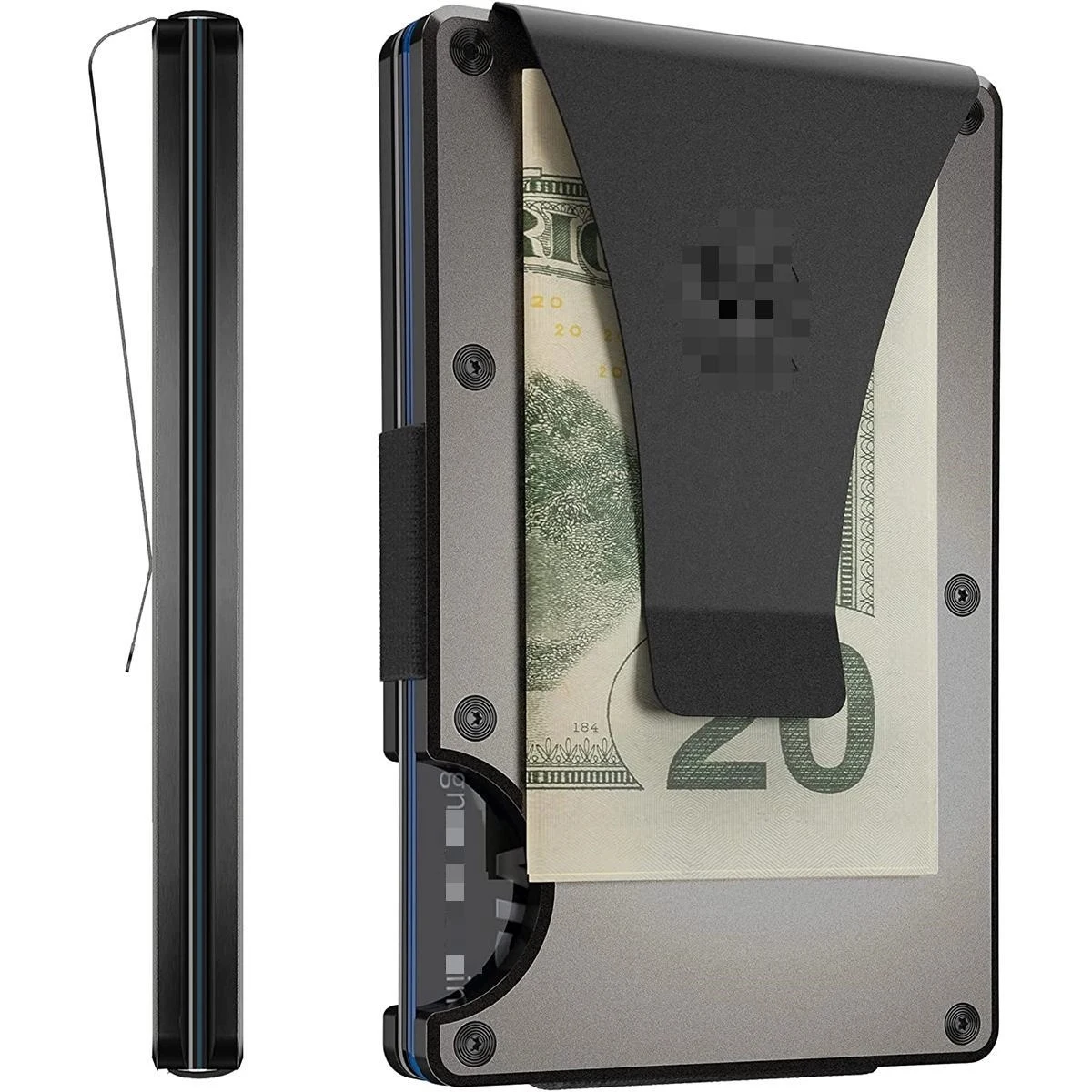 Rfid Blocking Front Pocket Credit Card Holder 1