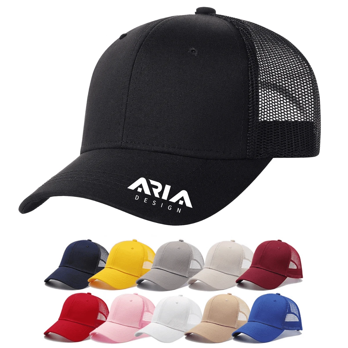 MOQ10 Trucker Mesh Hat 1
