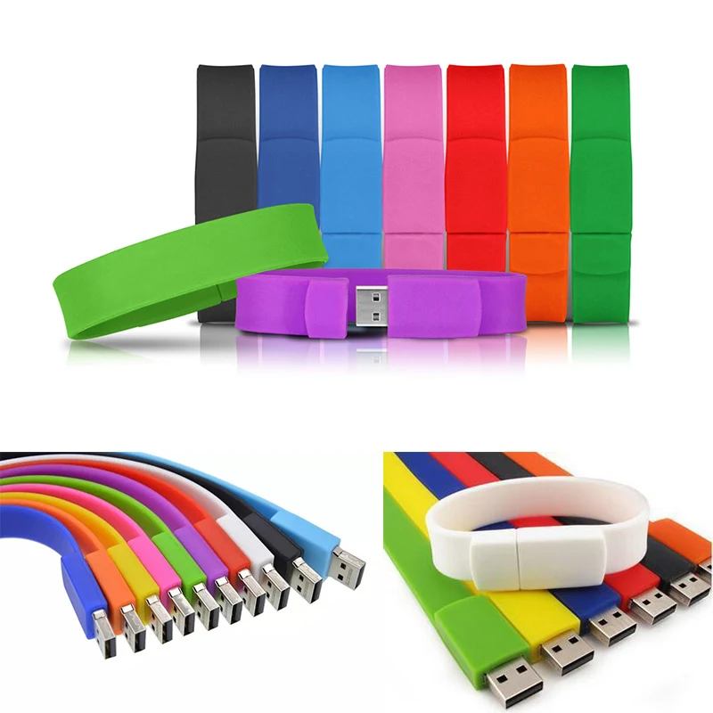 USB 2.0 Wristband Flash Drive (4GB) 1