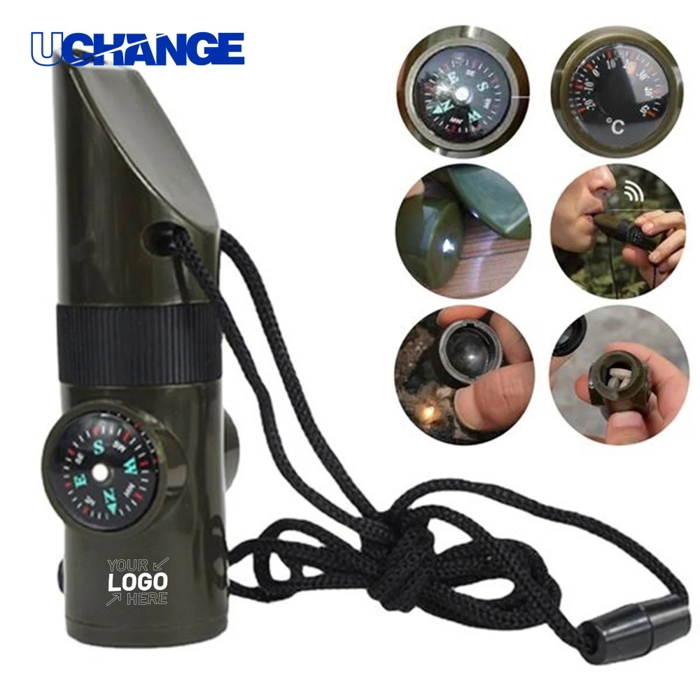 Outdoor Multifunctional Survival Whistle Tool 1