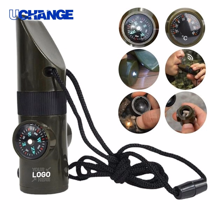 Outdoor Multifunctional Survival Whistle Tool