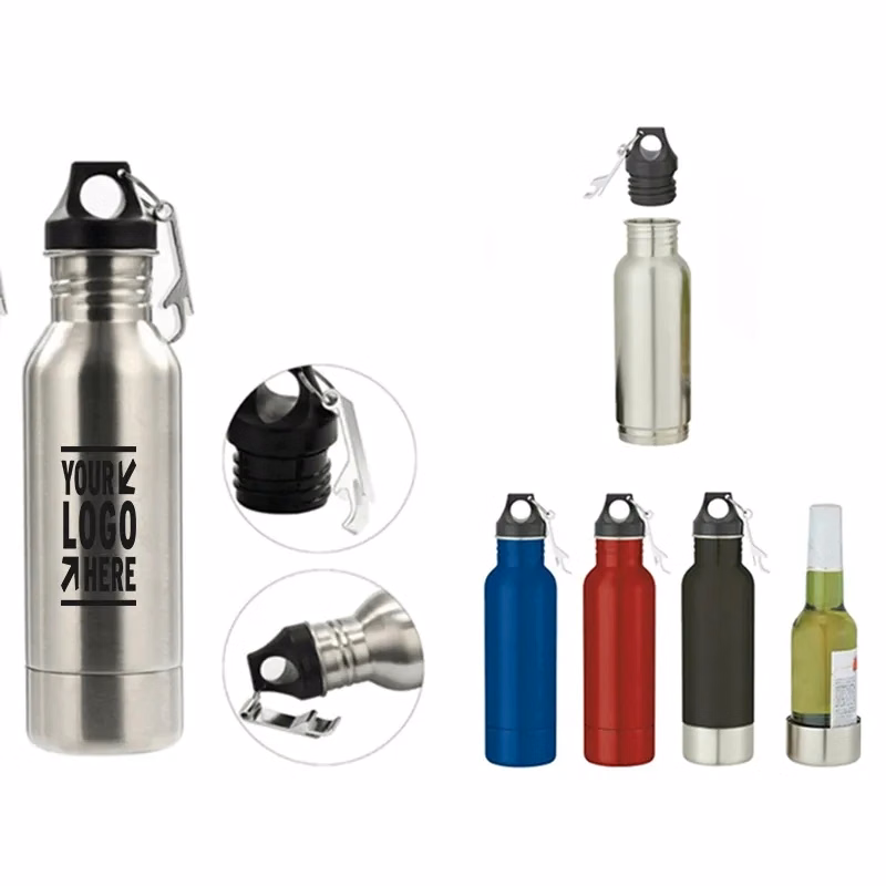 12oz Stainless Steel Beer Bottle Holder Insulator With Opene