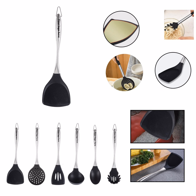 Silicone Kitchen Cooking Utensils Tool Set