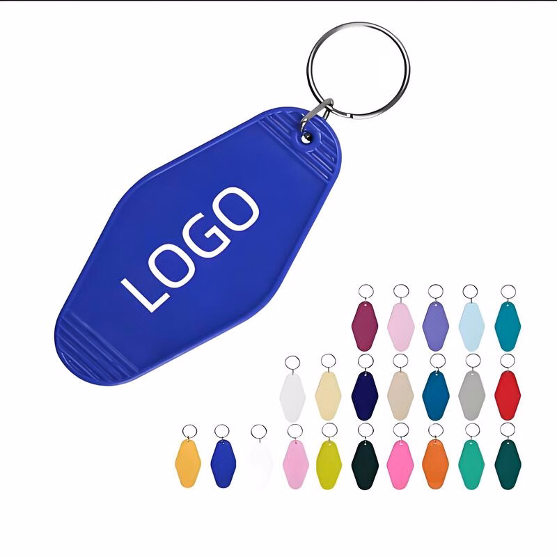 Retro Vintage Motel Keychain