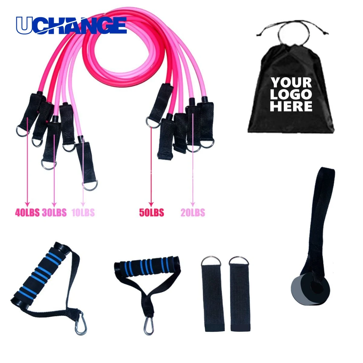 Adjustable Weight Resistance Elastic Rope Tool 1