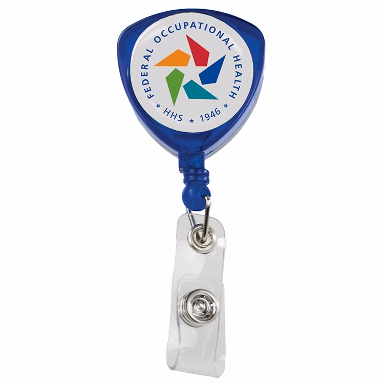 Inverted Triangle Badge Reel