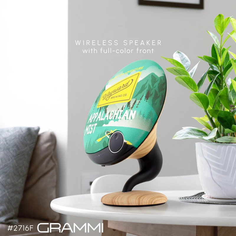 Grammi Wireless Speaker - Fashion with full color front 1