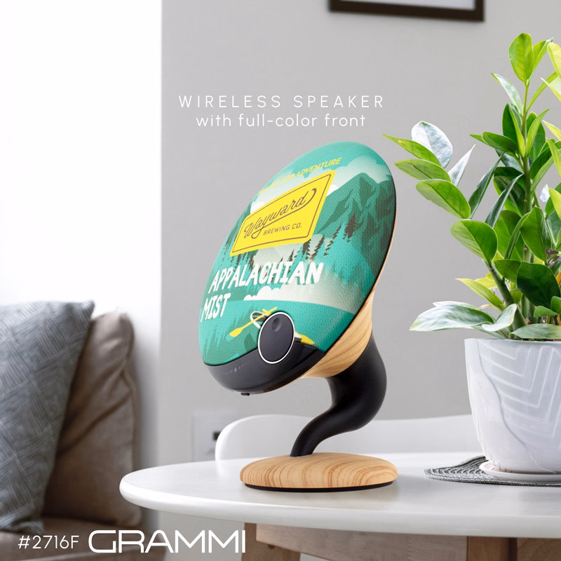 Grammi Wireless Speaker - Fashion with full color front