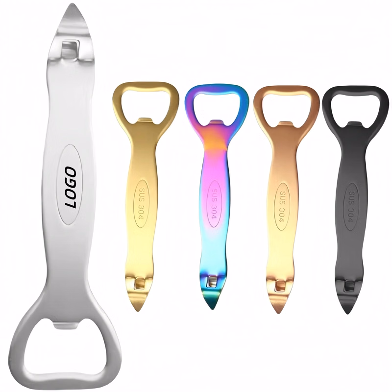 Multi-functional Stainless Steel Bottle Opener