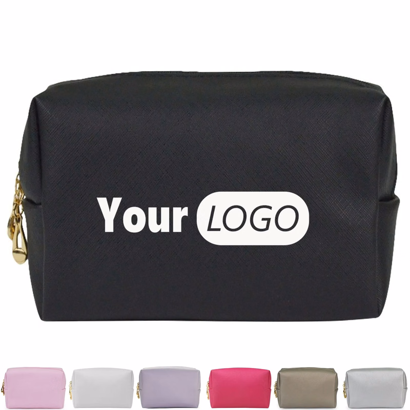 Simple Solid Color Makeup Bag