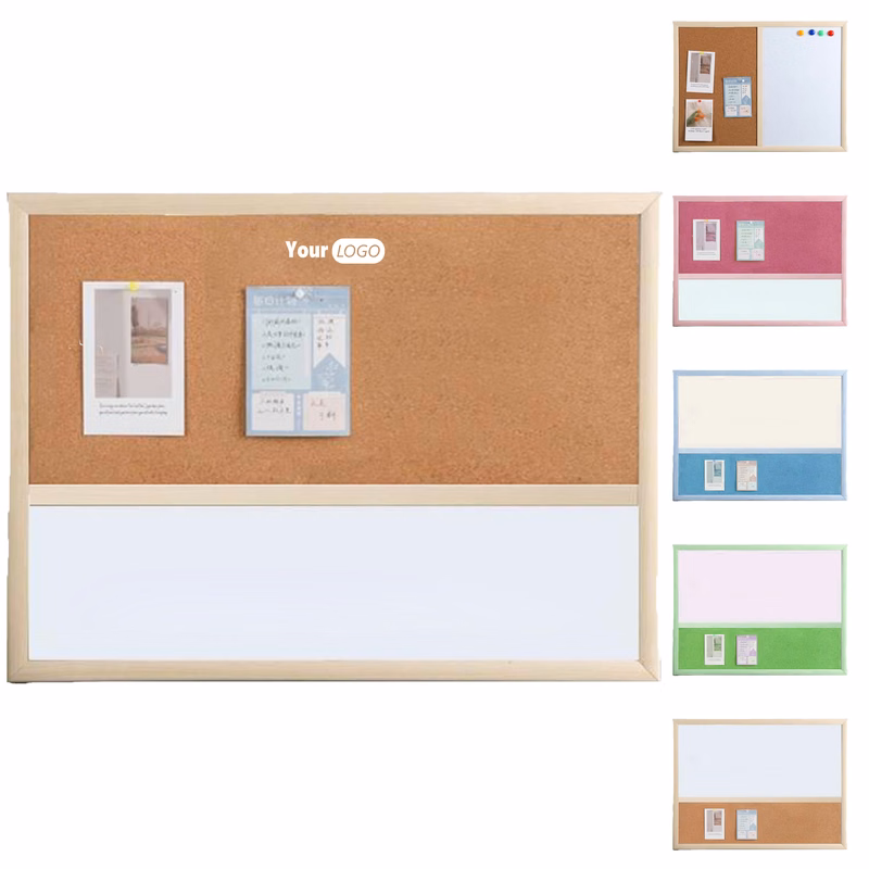 Wood Versatile Erase Cork Board For Notes And Inspiration