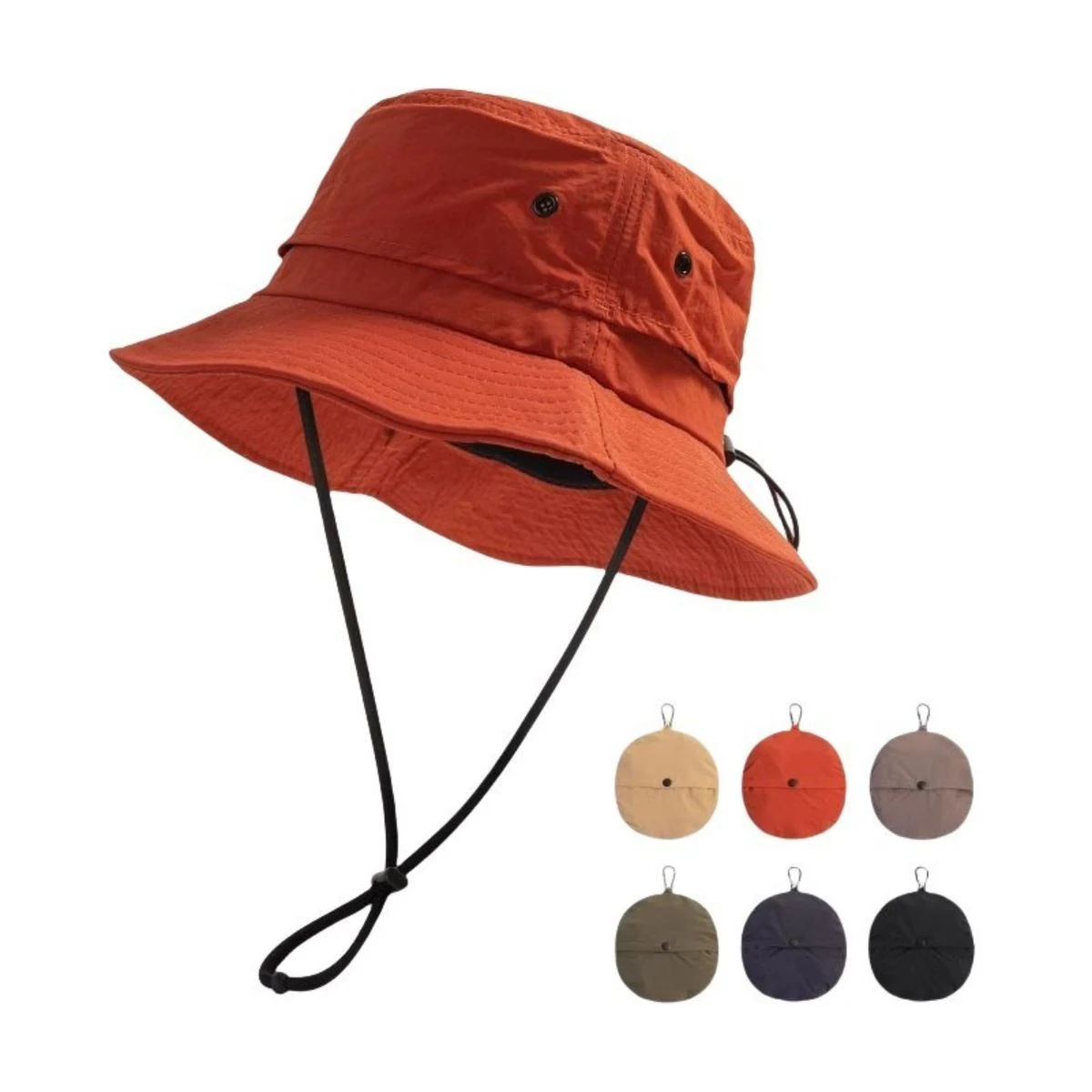 Breathable Polyester Sun Bucket Hat 1
