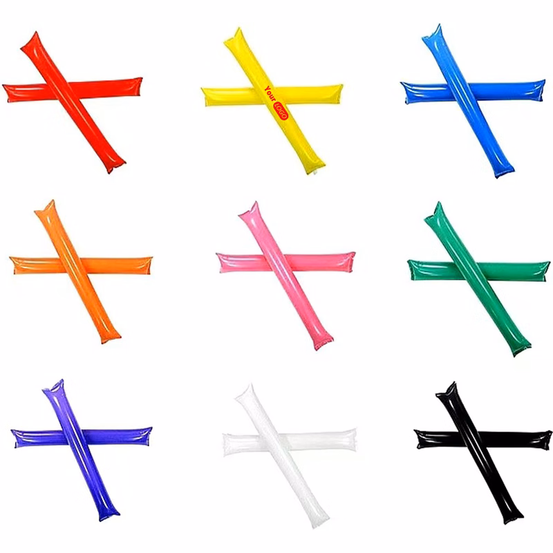 Polyethylene Branded Inflatable Noise Sticks