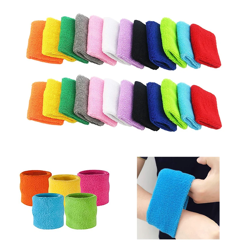 Sports Cotton Wrist Sweatbands 1