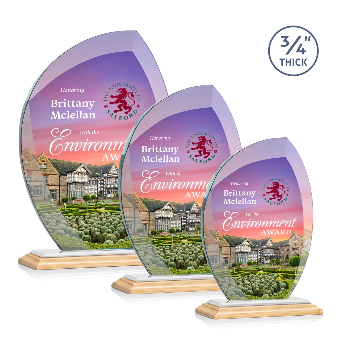 Wichita VividPrint™ Award - Bamboo/White 1