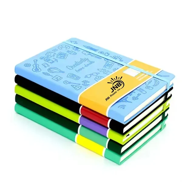 A5 Notebook Leather Hardcover Notepad 1