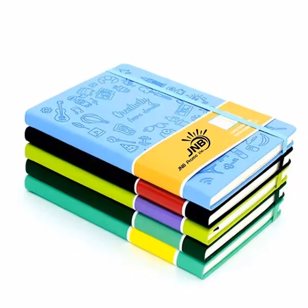 A5 Notebook Leather Hardcover Notepad