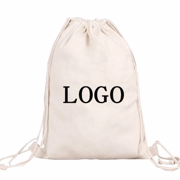8 oz. Cotton Drawstring Sportpack