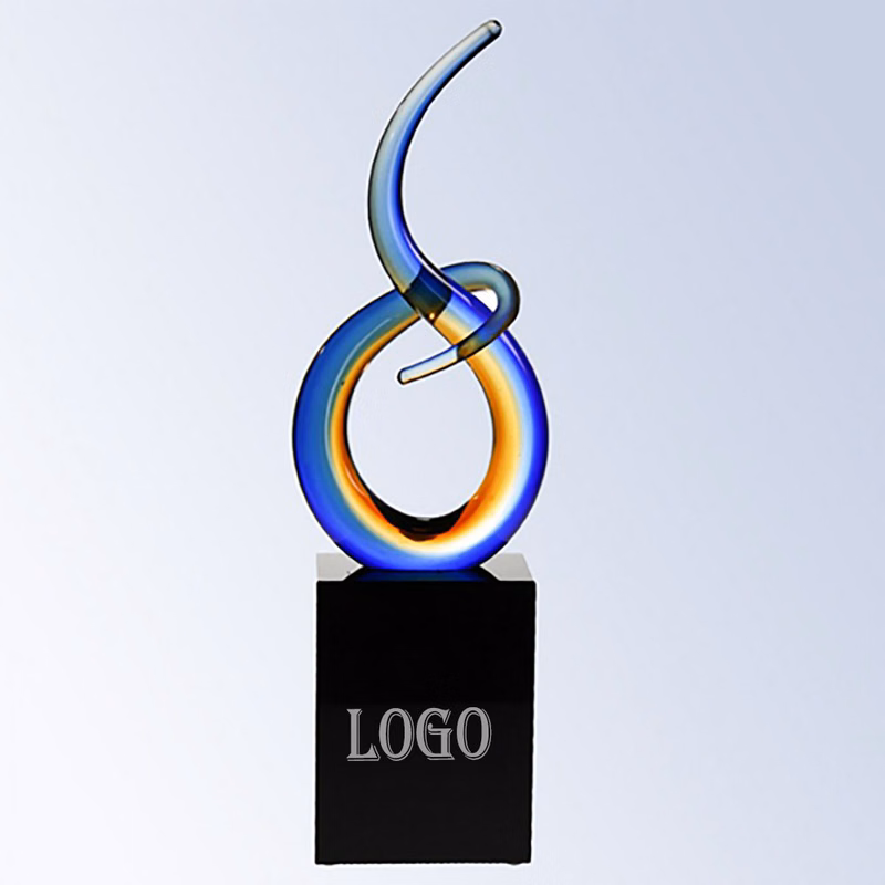 Sunset Loop Art Glass Award